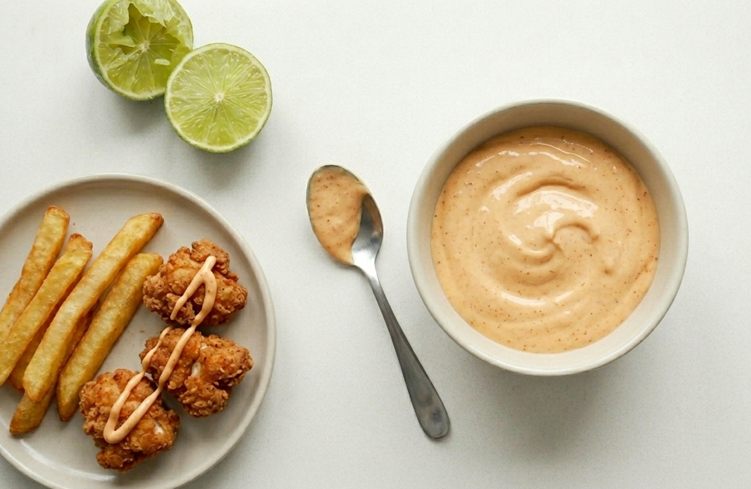 La spicy mayo que querrás ponerle a todo: cremosa, picante y lista en cinco minutos
