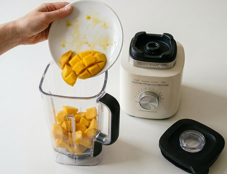 Smoothie de mango casero fácil y refrescante, listo en minutos