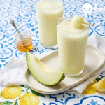 Smoothie de melón casero refrescante, ligero y listo en minutos