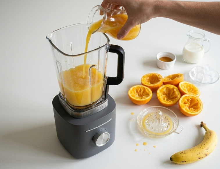 Smoothie de naranja casero: receta refrescante, fácil y lista en minutos