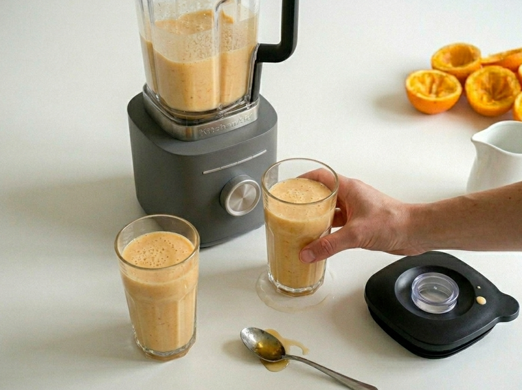 Smoothie de naranja casero: receta refrescante, fácil y lista en minutos