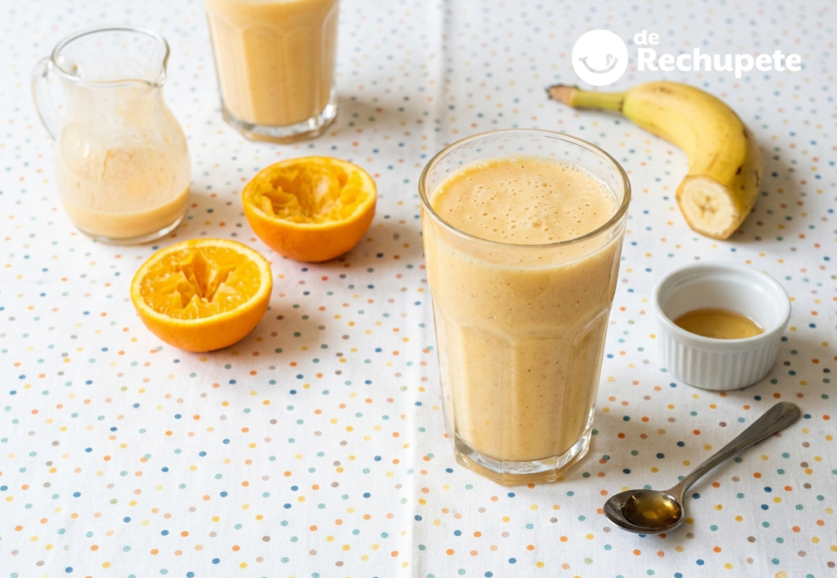 Smoothie de naranja casero: receta refrescante, fácil y lista en minutos