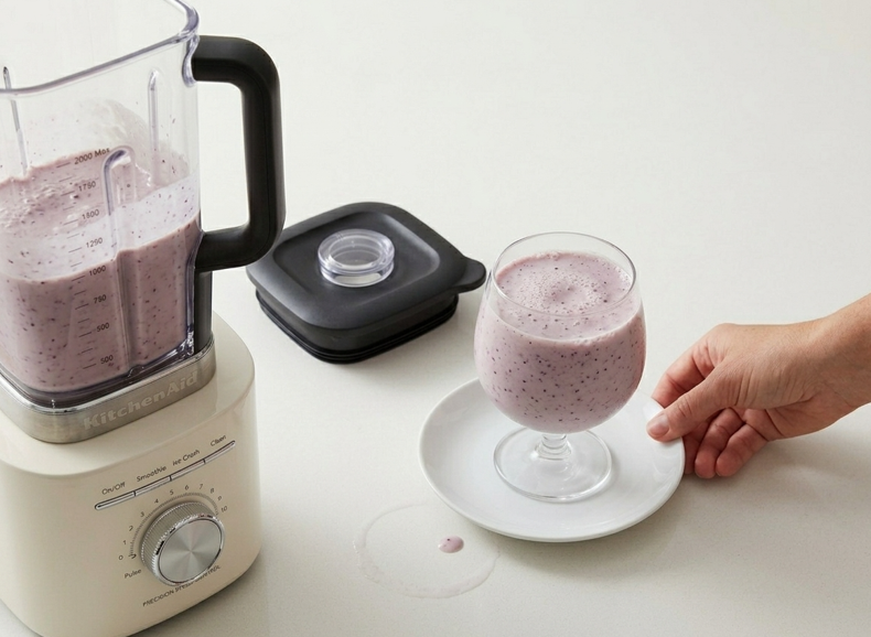 Smoothie de plátano y uva casero. Receta fácil, cremosa y energética para cualquier momento del día