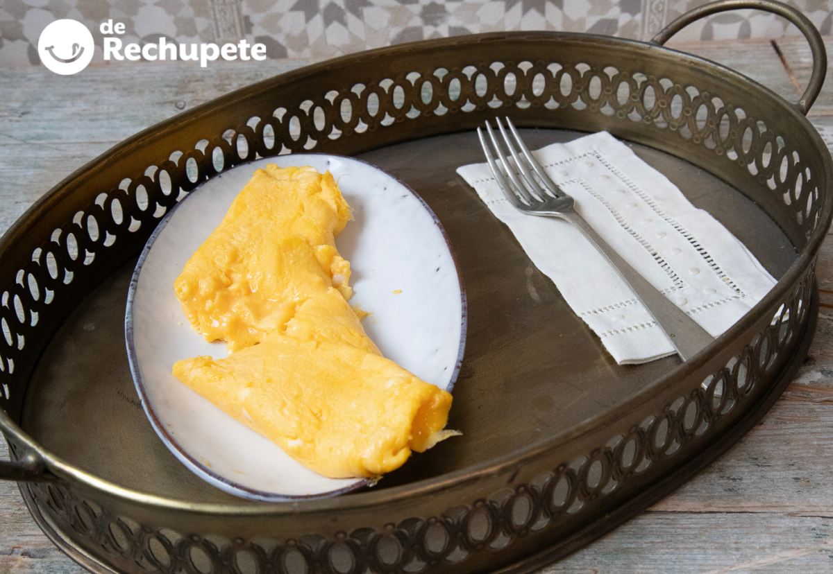 Tortilla francesa perfecta. Receta fácil para que quede jugosa, lisa y bien doblada