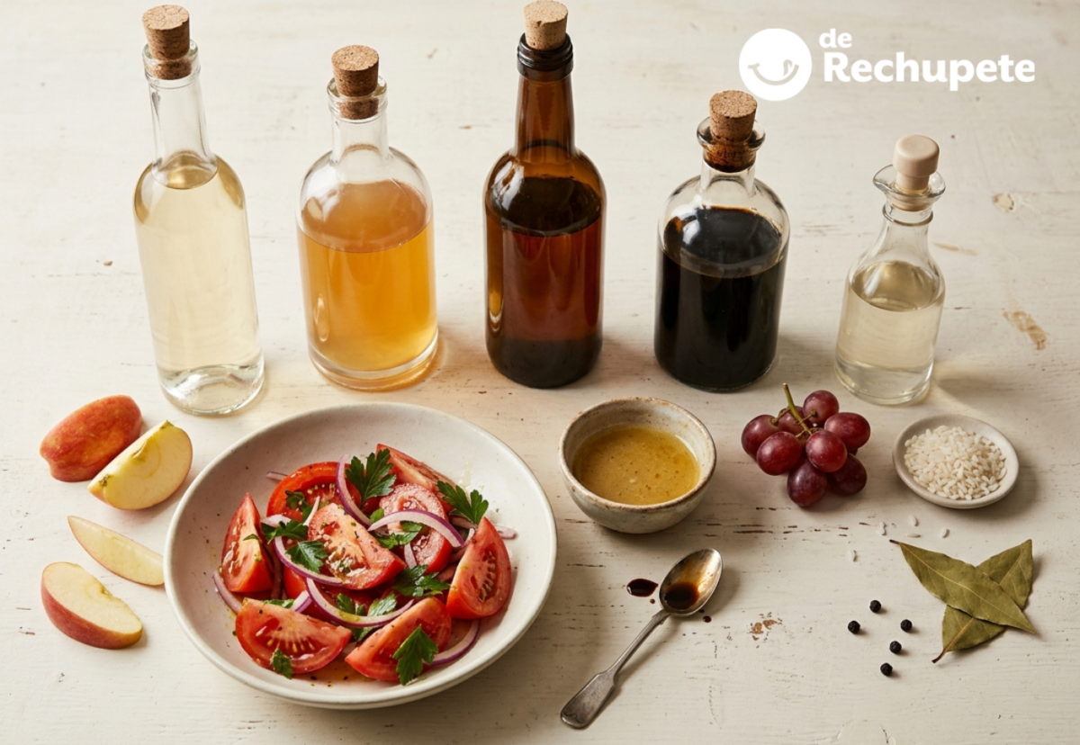 Vinagre: qué es, qué tipos hay y cómo usarlo bien en cocina