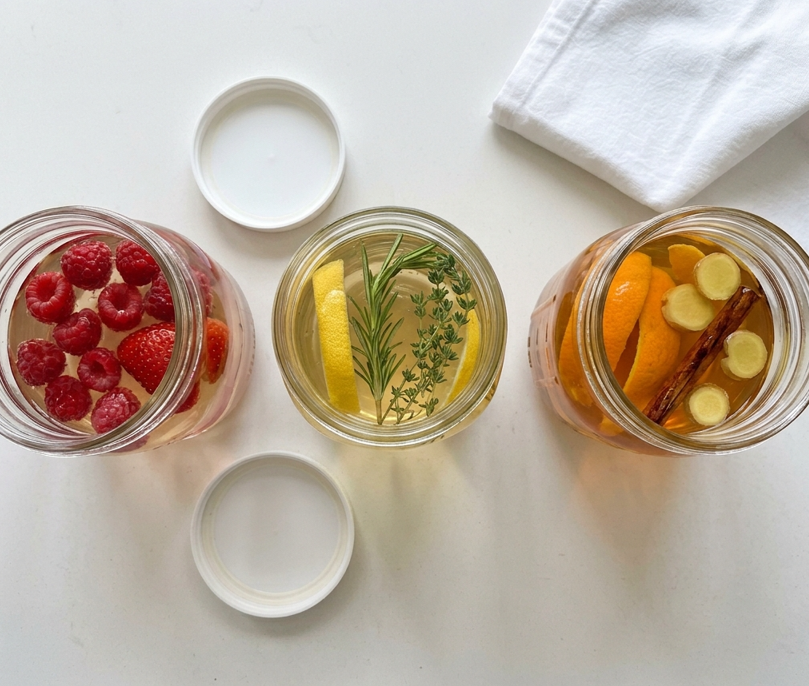 Vinagres especiales e infusionados: cómo preparar aliños caseros con frutas, hierbas y especias