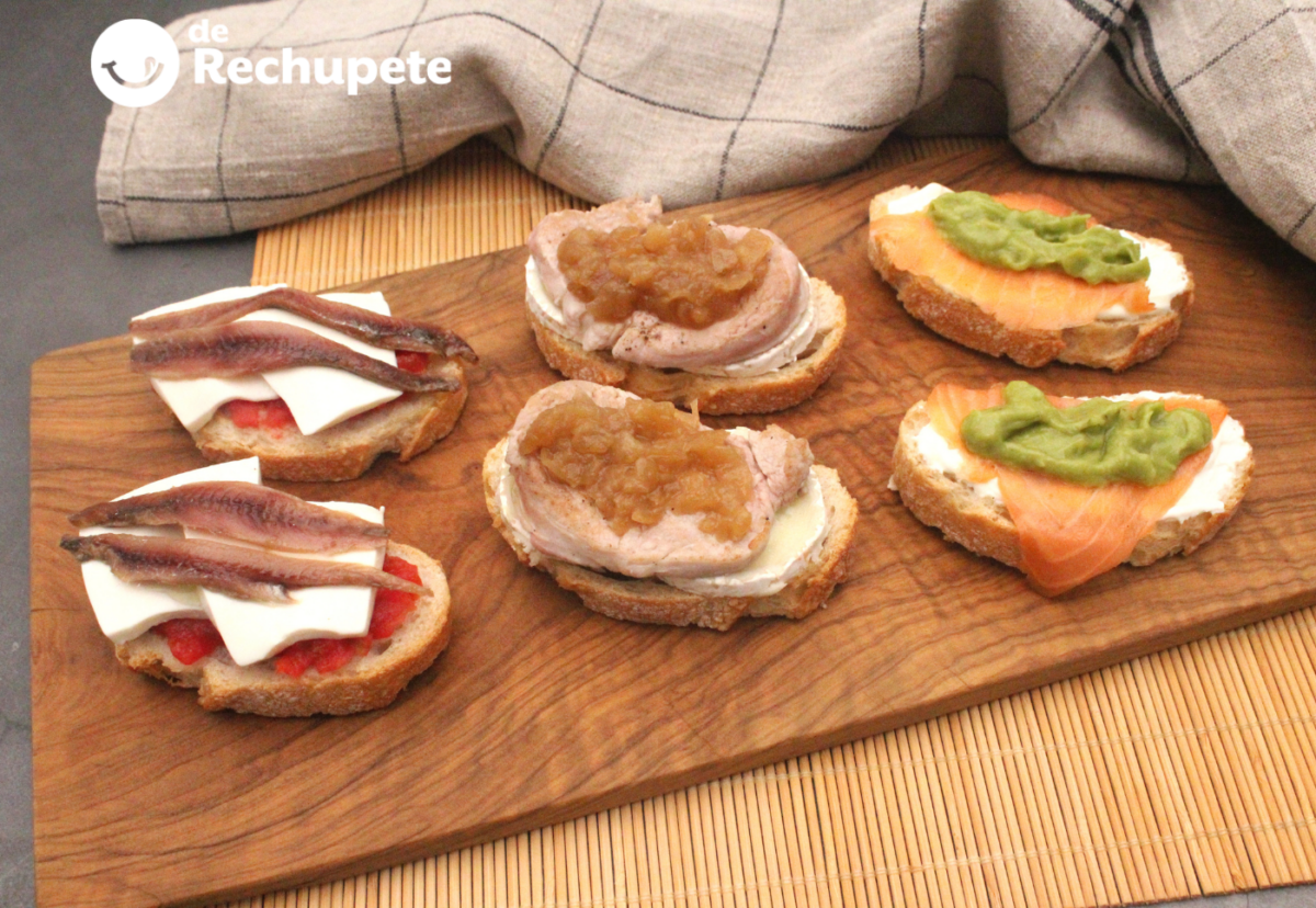  montaditos fáciles para un picoteo de rechupete
