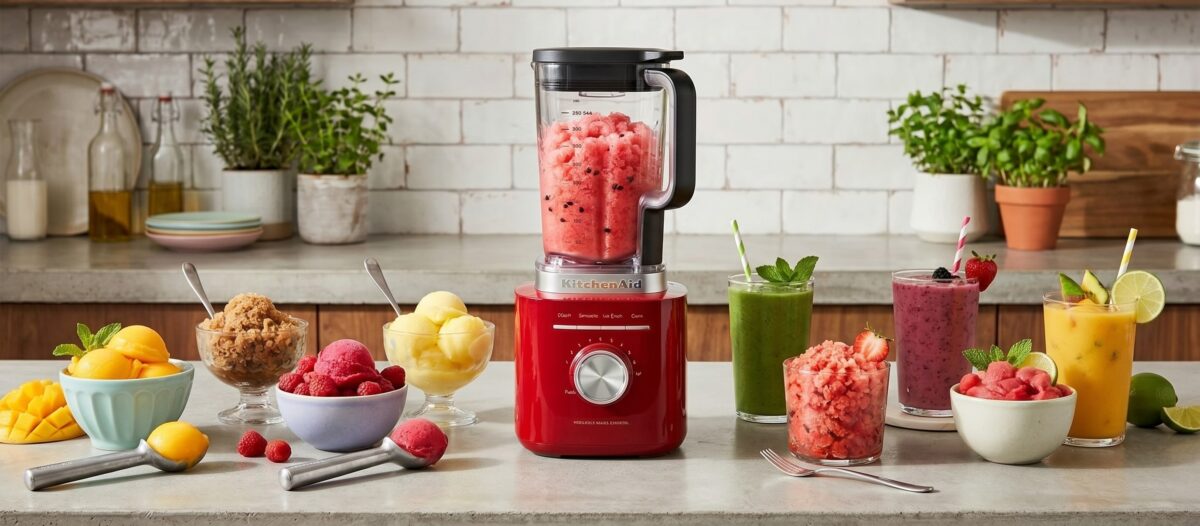 KitchenAid Pure Power. La batidora de vaso para cremas, smoothies, salsas y recetas caseras sin complicarte
