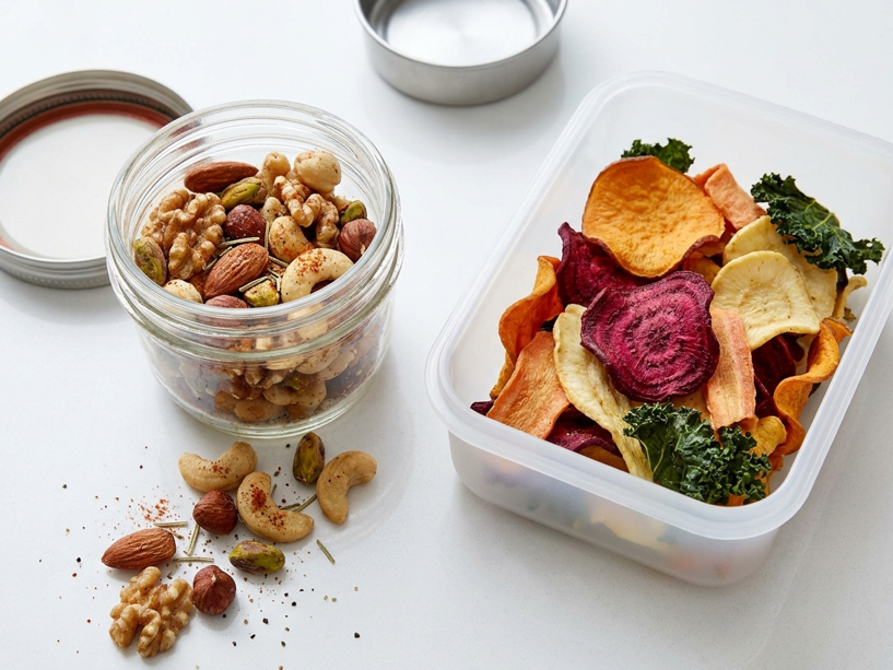 Snacks saludables gourmet: ideas de picoteo nutritivo listo para llevar