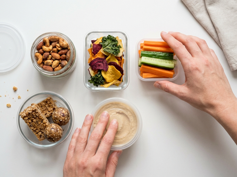 Snacks saludables gourmet: ideas de picoteo nutritivo listo para llevar