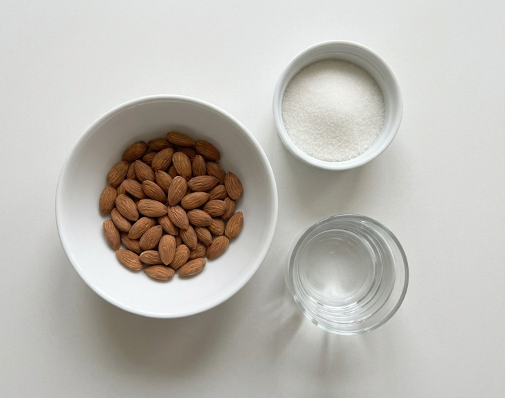 Almendras garrapiñadas caseras, crujientes y con su capa de azúcar