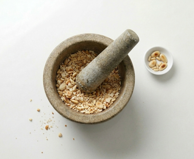 Cardo en salsa de almendras a la riojana, receta de invierno con salsa cremosa