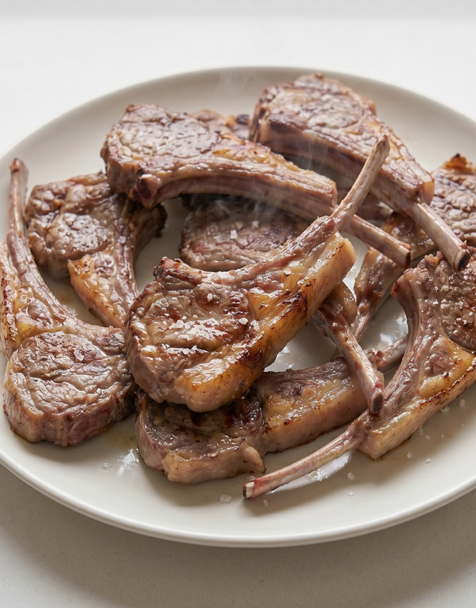 Chuletillas al sarmiento, la brasa más riojana para disfrutar el cordero