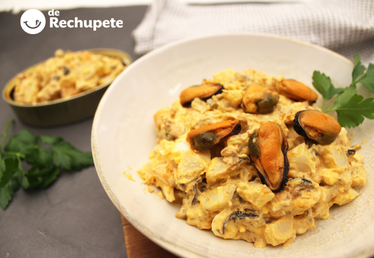 Ensaladilla de mejillones en escabeche: receta fácil, fresca y perfecta para el verano