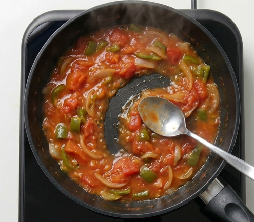Fritada riojana, la salsa de huerta que sirve para casi todo