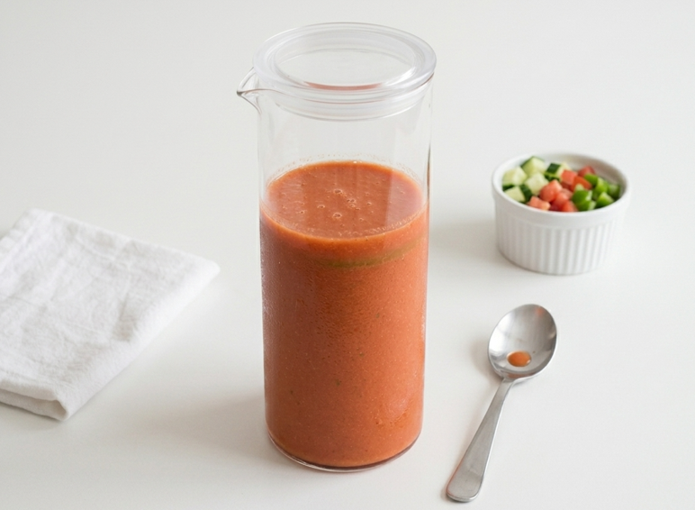 Gazpacho cordobés, la versión roja para tomar bien fría