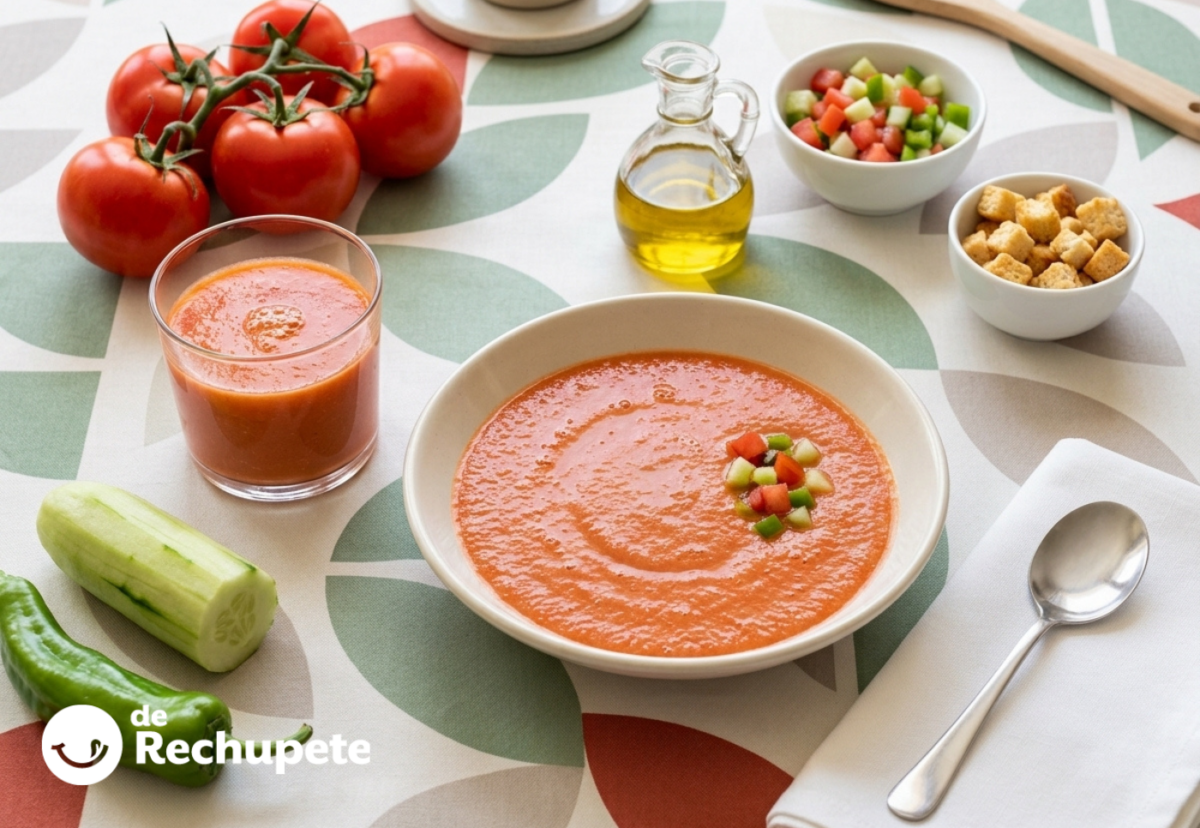 Gazpacho cordobés, la versión roja para tomar bien fría