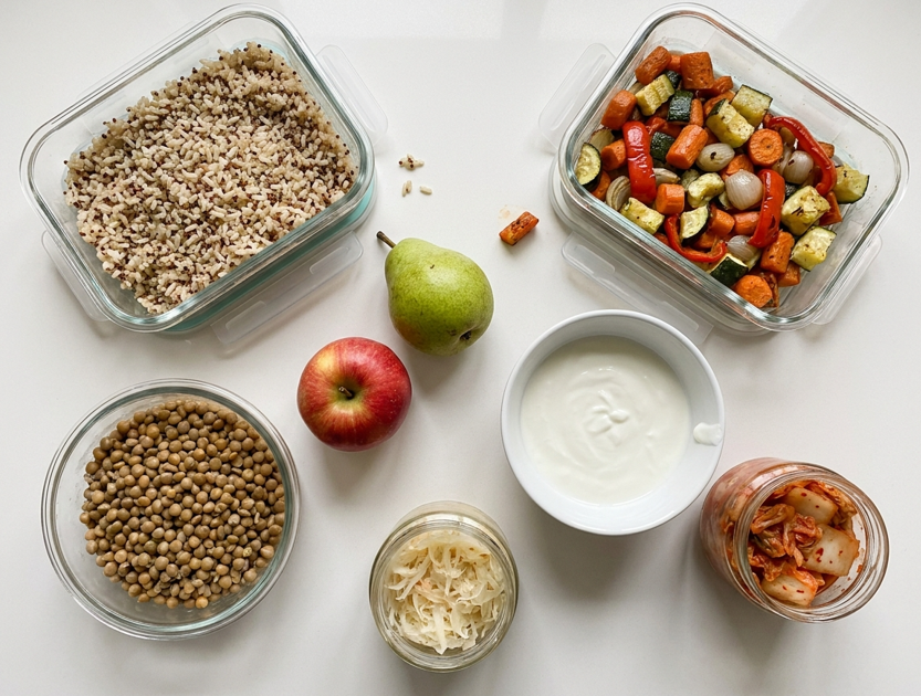 Menú funcional para la salud intestinal: fibra, fermentados y platos que apetecen de verdad