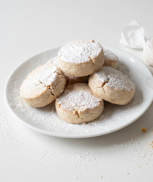 Polvorones de Pitillas al estilo tradicional de canela