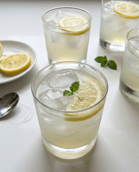 Pomada menorquina, gin con limonada para beber bien frío