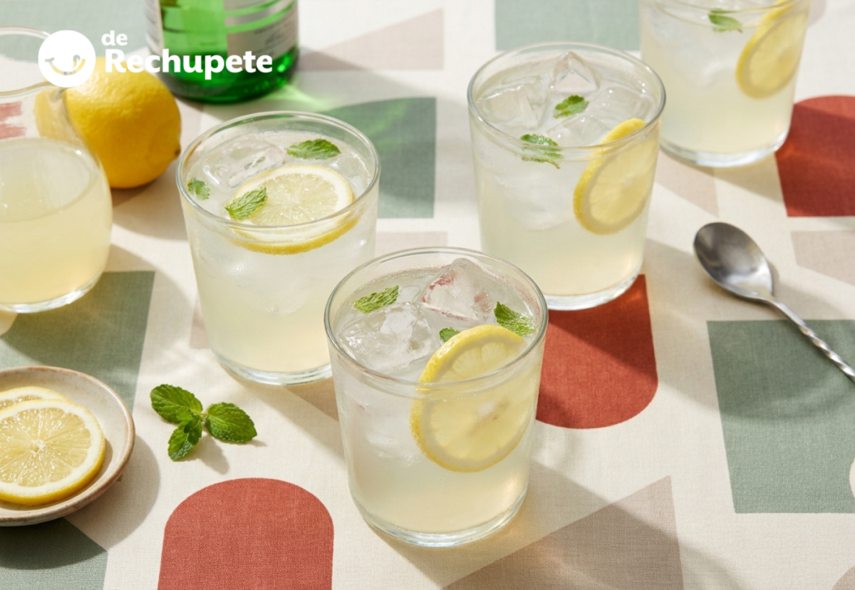 Pomada menorquina, gin con limonada para beber bien frío