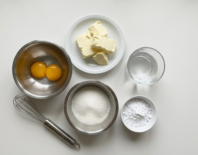 Rusos de Alfaro, versión casera del dulce riojano de merengue y mantequilla