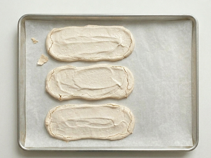 Rusos de Alfaro, versión casera del dulce riojano de merengue y mantequilla