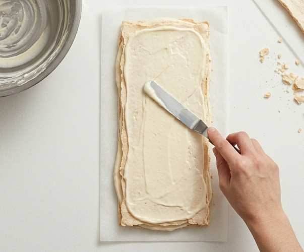 Rusos de Alfaro, versión casera del dulce riojano de merengue y mantequilla
