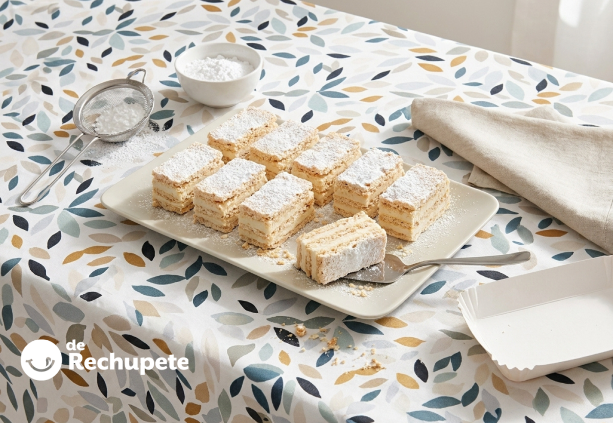 Rusos de Alfaro, versión casera del dulce riojano de merengue y mantequilla