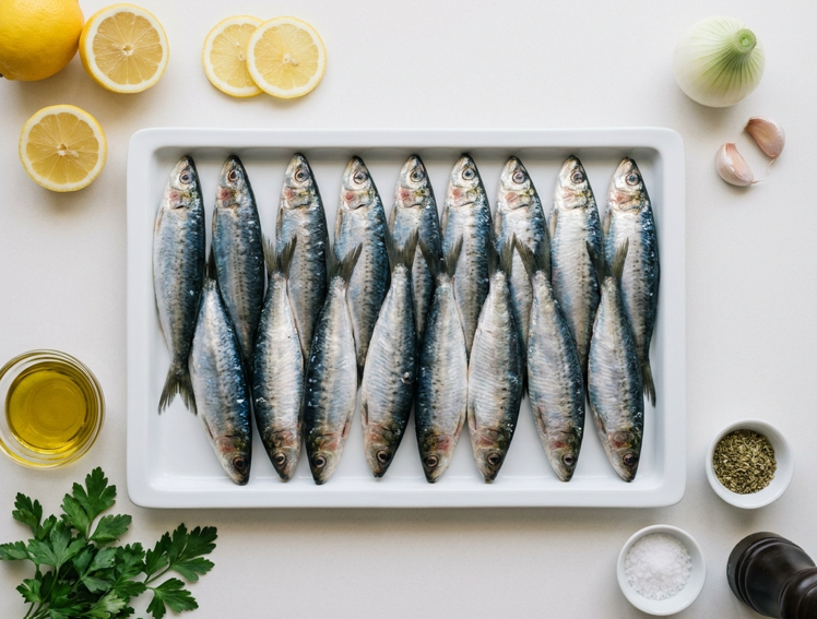 Sardinas en papillote, la forma más limpia de asarlas en casa