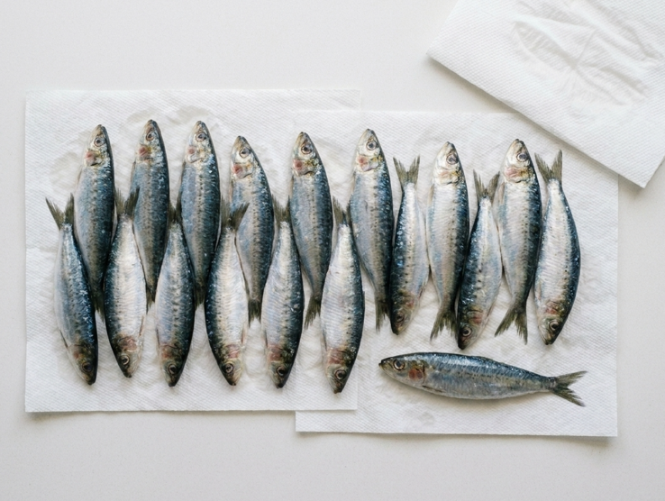 Sardinas en papillote, la forma más limpia de asarlas en casa