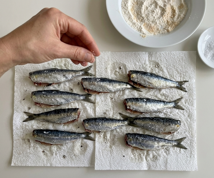 Sardinas fritas, el pescado de verano que no espera en la cocina