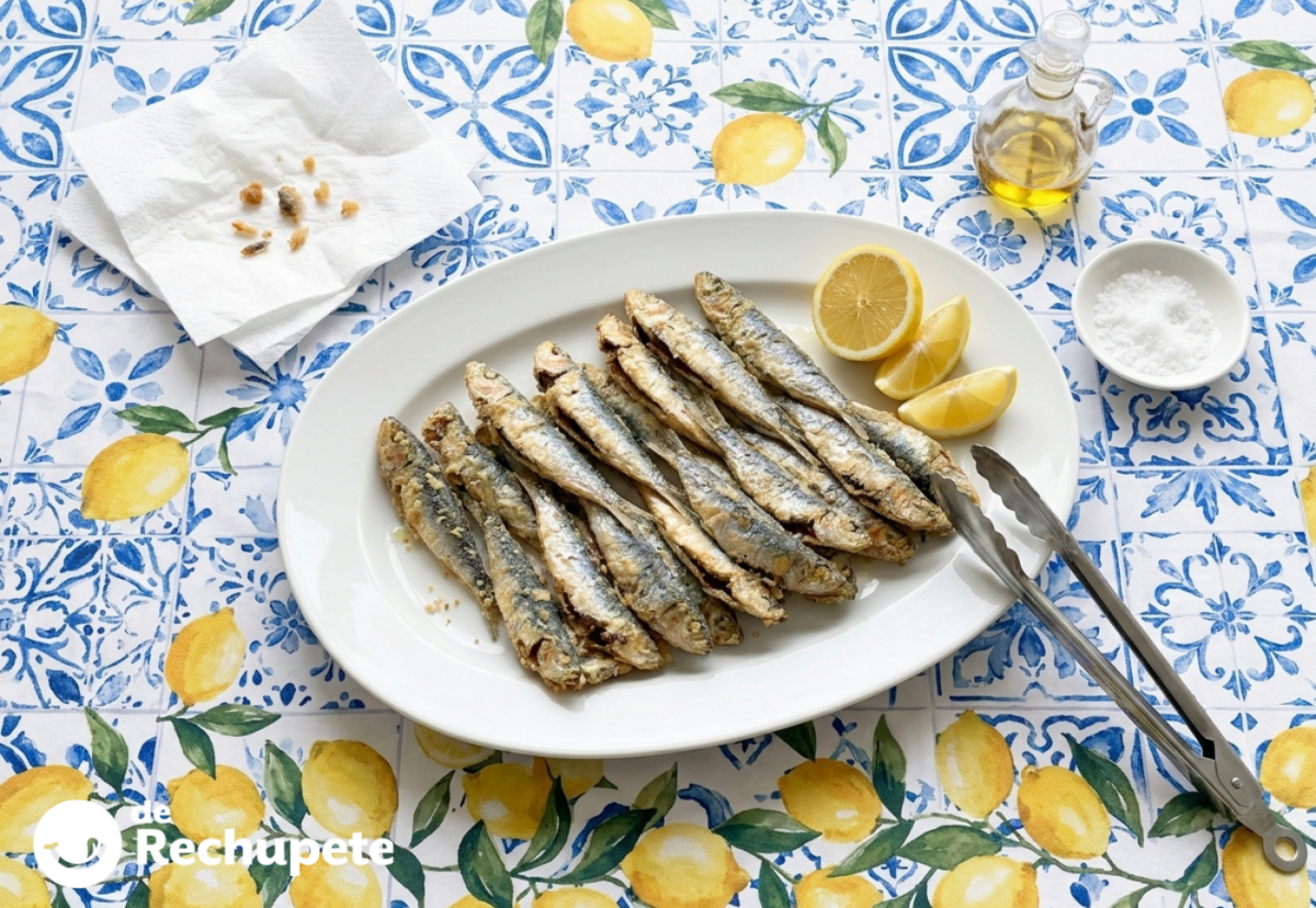 Sardinas fritas, el pescado de verano que no espera en la cocina