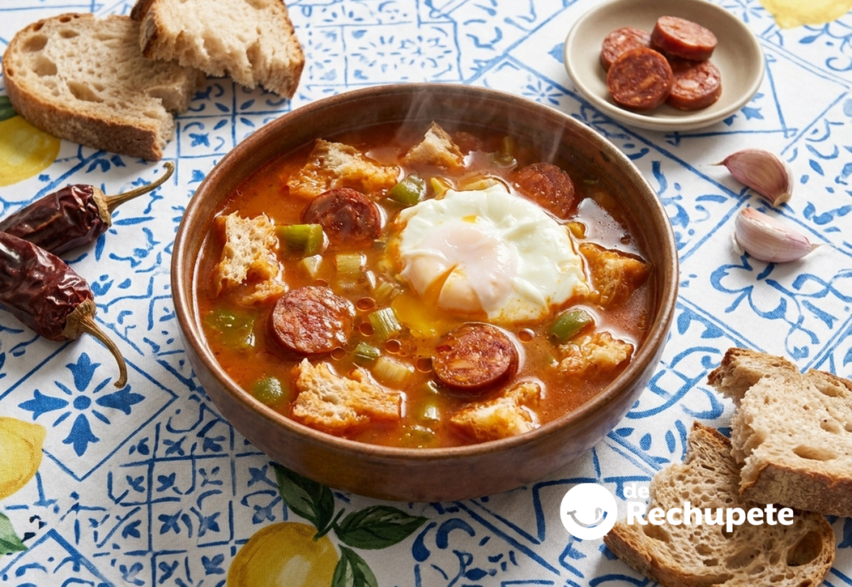Sopas de ajo riojanas, receta de cuchara para entrar en calor