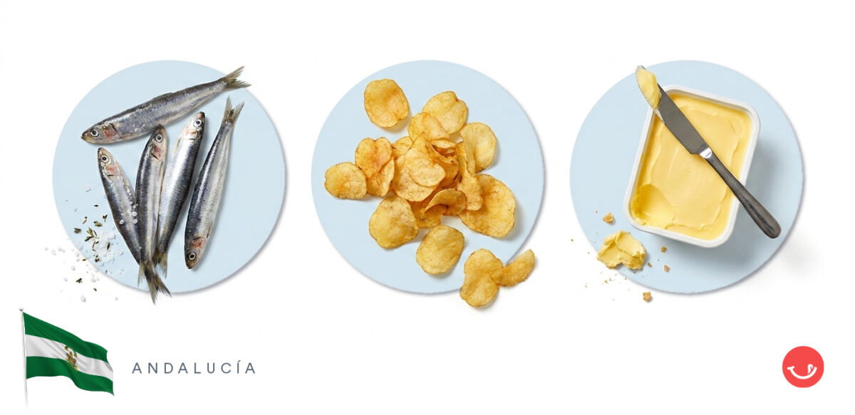 Alimentos más consumidos en los hogares de Andalucía