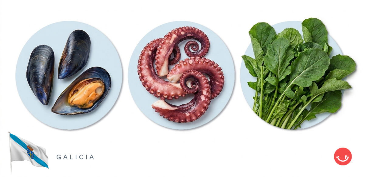Alimentos más consumidos en los hogares de Galicia