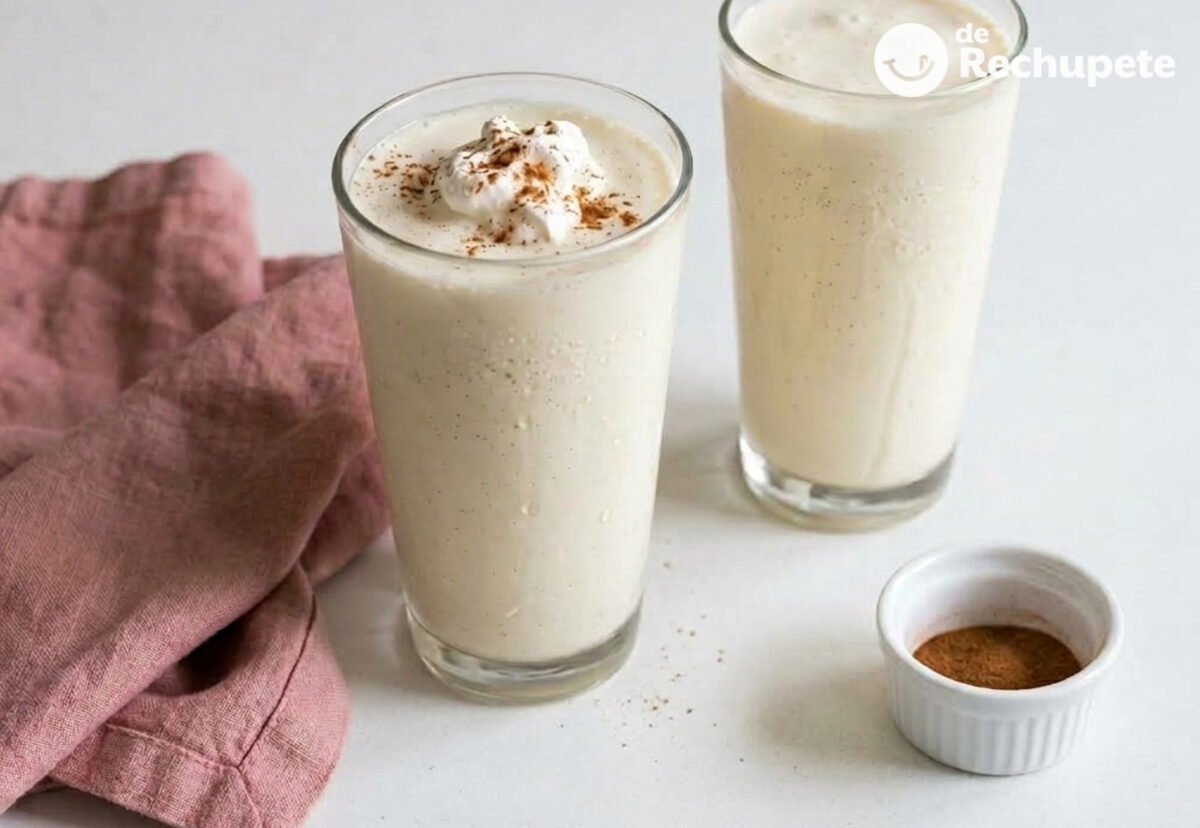 Batido de vainilla. Receta cremosa y muy fácil de preparar