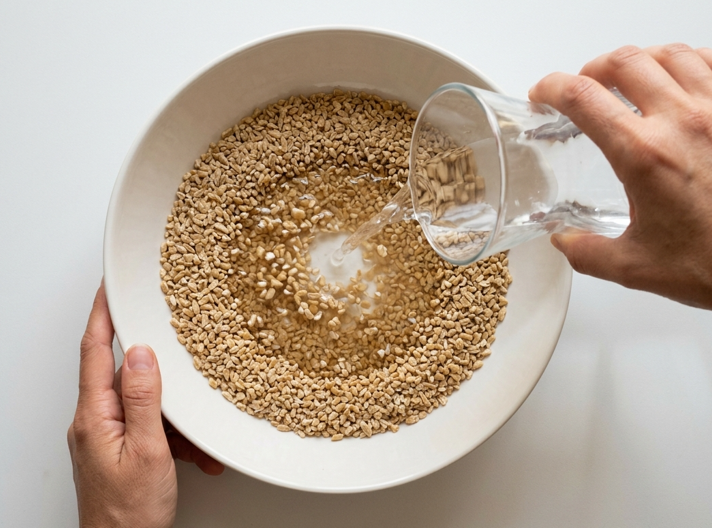 Arroz de la tierra menorquín, una receta de matanza hecha con trigo roto
