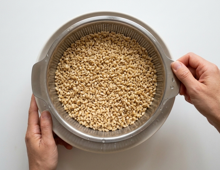 Arroz de la tierra menorquín, una receta de matanza hecha con trigo roto