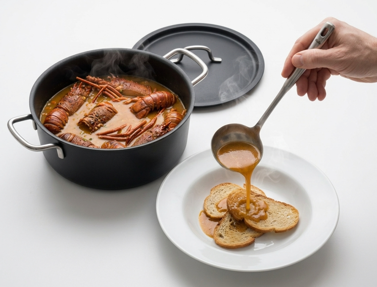 Caldereta de langosta menorquina, la receta tradicional de Fornells