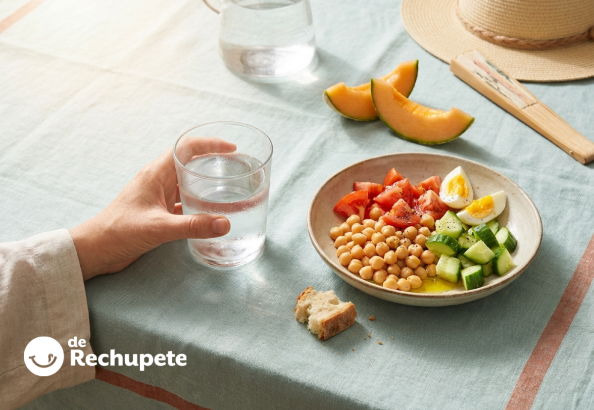 Cómo comer e hidratarse durante una ola de calor