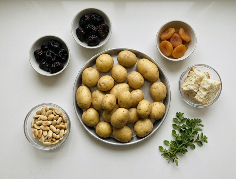 Escaldums de pollo, un guiso mallorquín con salsa de almendras