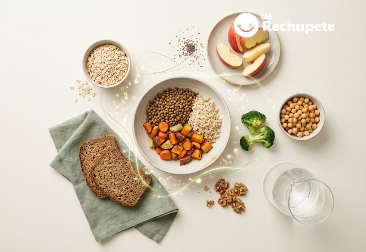 Fibra y microbiota: recetas con legumbres, verduras y cereales integrales para comer mejor