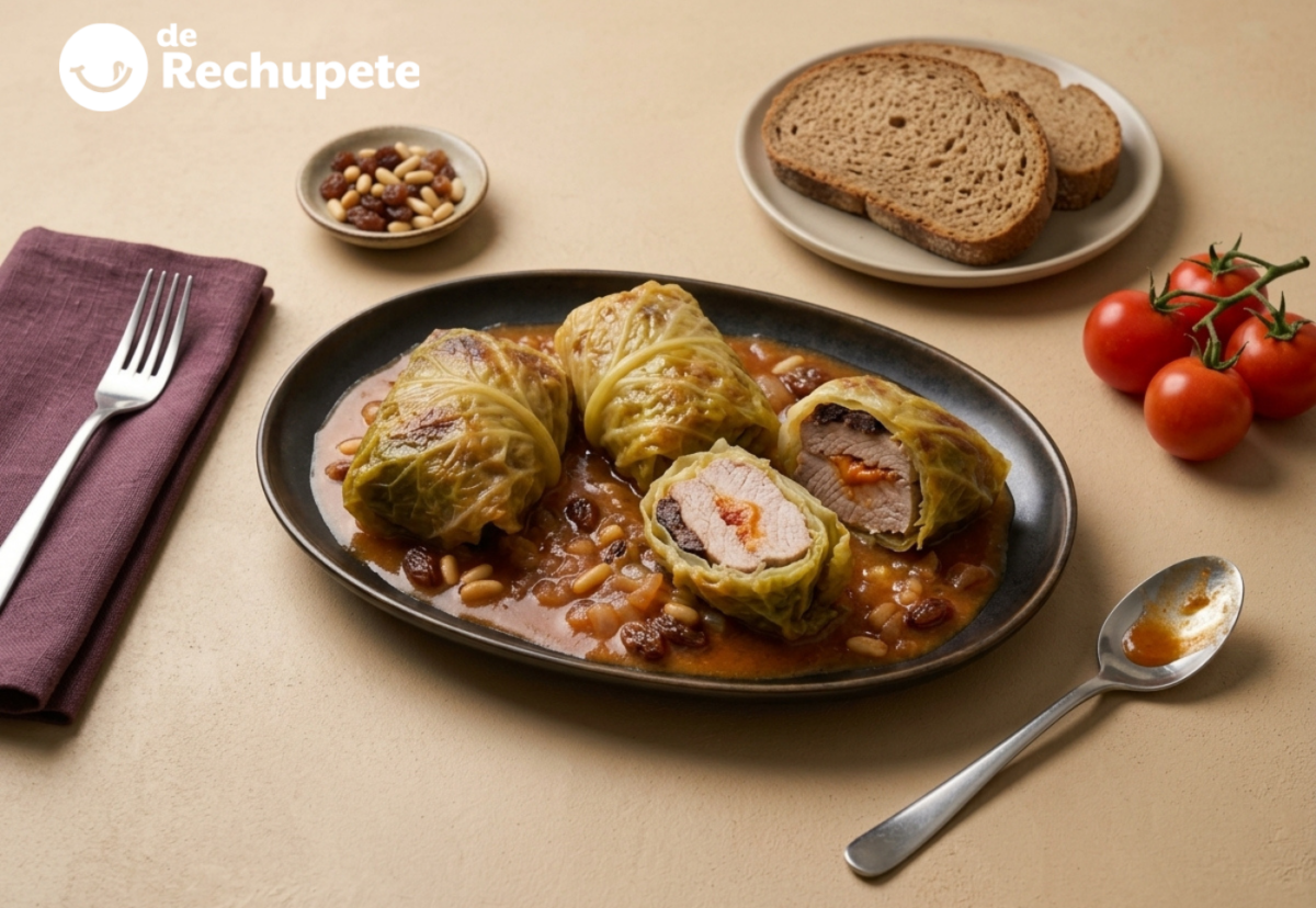 Llom amb col, la receta mallorquina que se cocina en pequeños paquetes