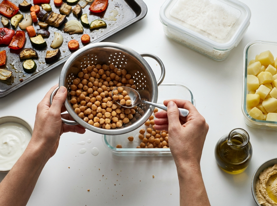 Menú semanal para cuidar la microbiota: recetas fáciles con fibra, fermentados y comida casera