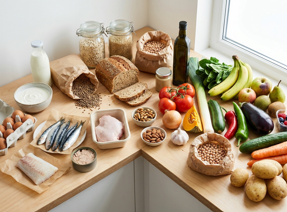 Menú semanal para cuidar la microbiota: recetas fáciles con fibra, fermentados y comida casera