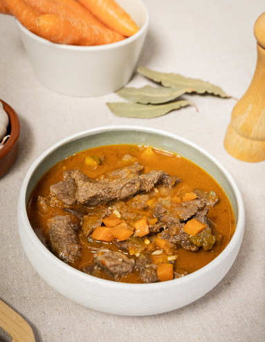 Morcillo o jarrete guisado a la andaluza: receta tradicional con salsa irresistible