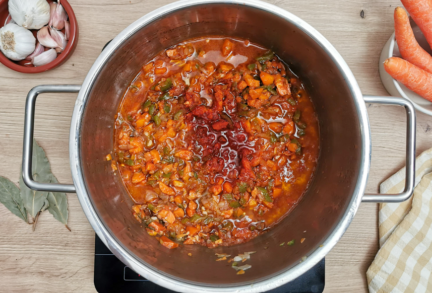 Morcillo o jarrete guisado a la andaluza: receta tradicional con salsa irresistible