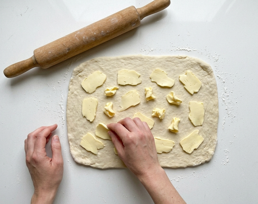 Pantortillas de Reinosa, el hojaldre fino que se carameliza en el horno