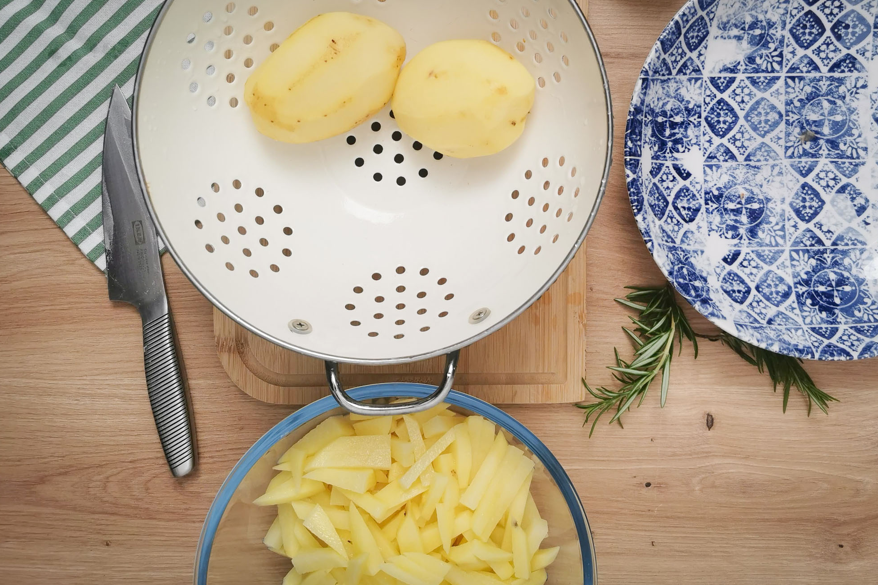 Cómo hacer las mejores patatas fritas caseras. Crujientes por fuera y tiernas por dentro